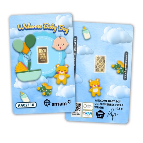 Welcome Baby Boy – 0.5 Gram