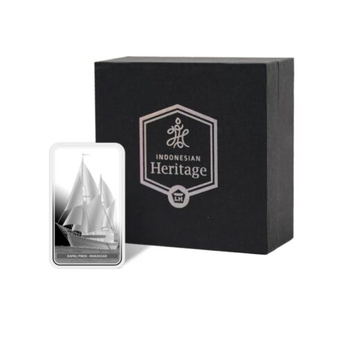 Perak Warisan Indonesia Kapal Pinisi - 1 Toz