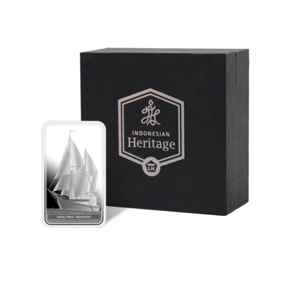 Perak Warisan Indonesia Kapal Pinisi - 1 Toz