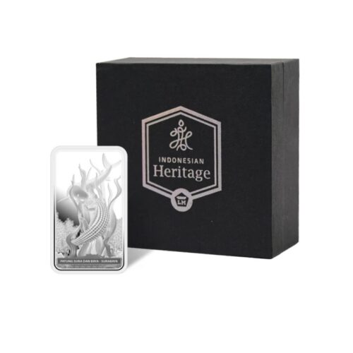 Perak Pusaka Indonesia Tugu Surabaya - 1 Toz