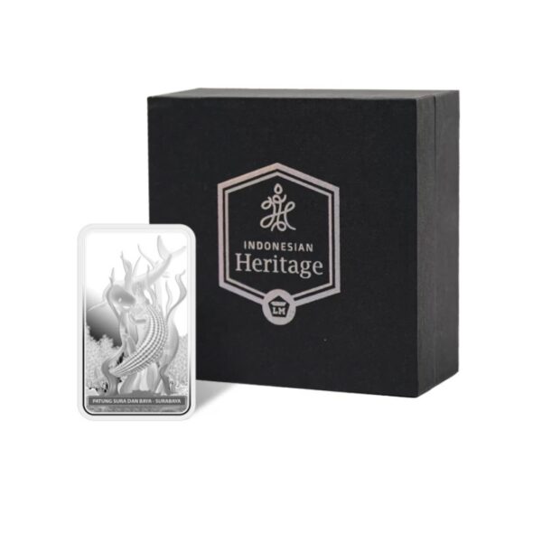 Perak Pusaka Indonesia Tugu Surabaya - 1 Toz