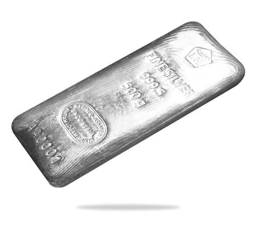 Perak batangan 500 gram