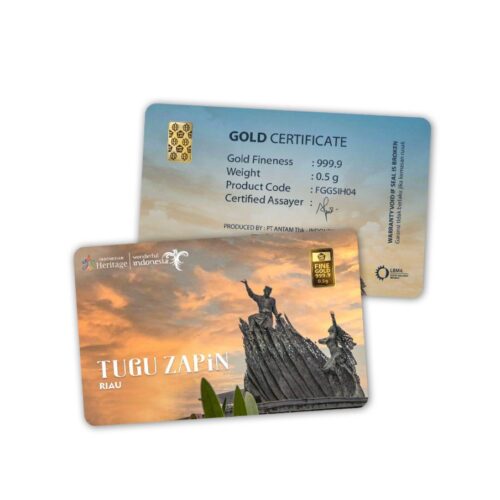 Tugu Zapin Warisan Indonesia - 0,5 Gram
